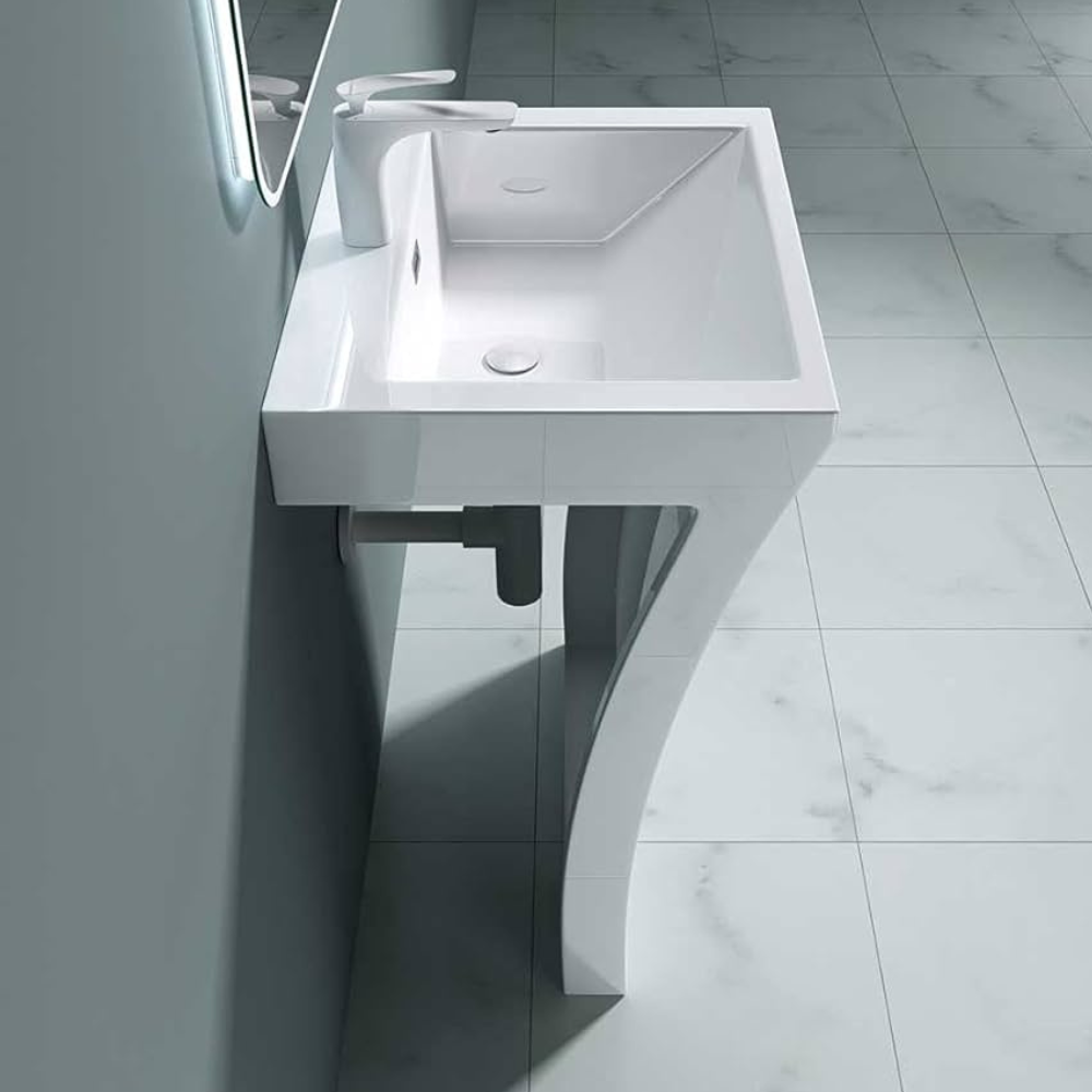 Stefan Floor Stand Basin with Mirror - Premium Basin from Kimo Group - Just GH₵5520! Shop now at Kimo Group