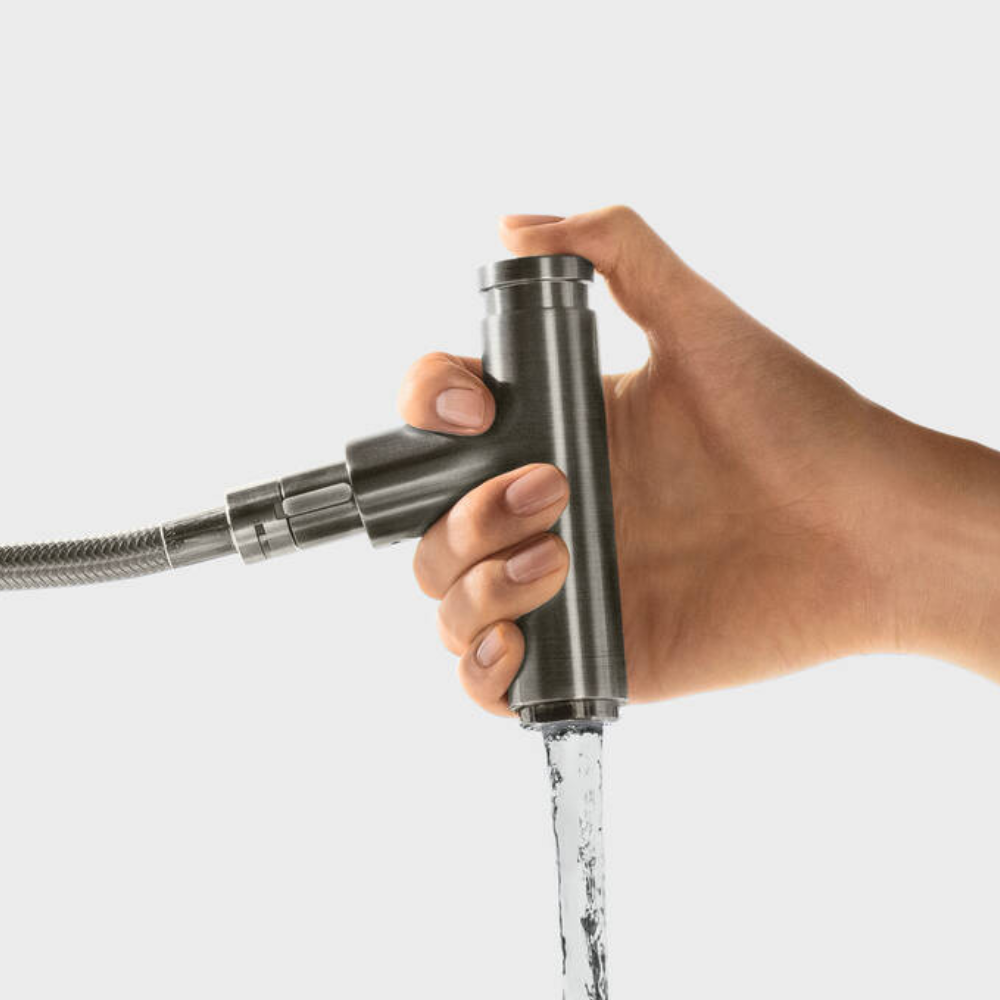 Metris Kitchen Mixer with Pull-out spout - Premium Taps from Hansgrohe - Just GH₵5258! Shop now at Kimo Group