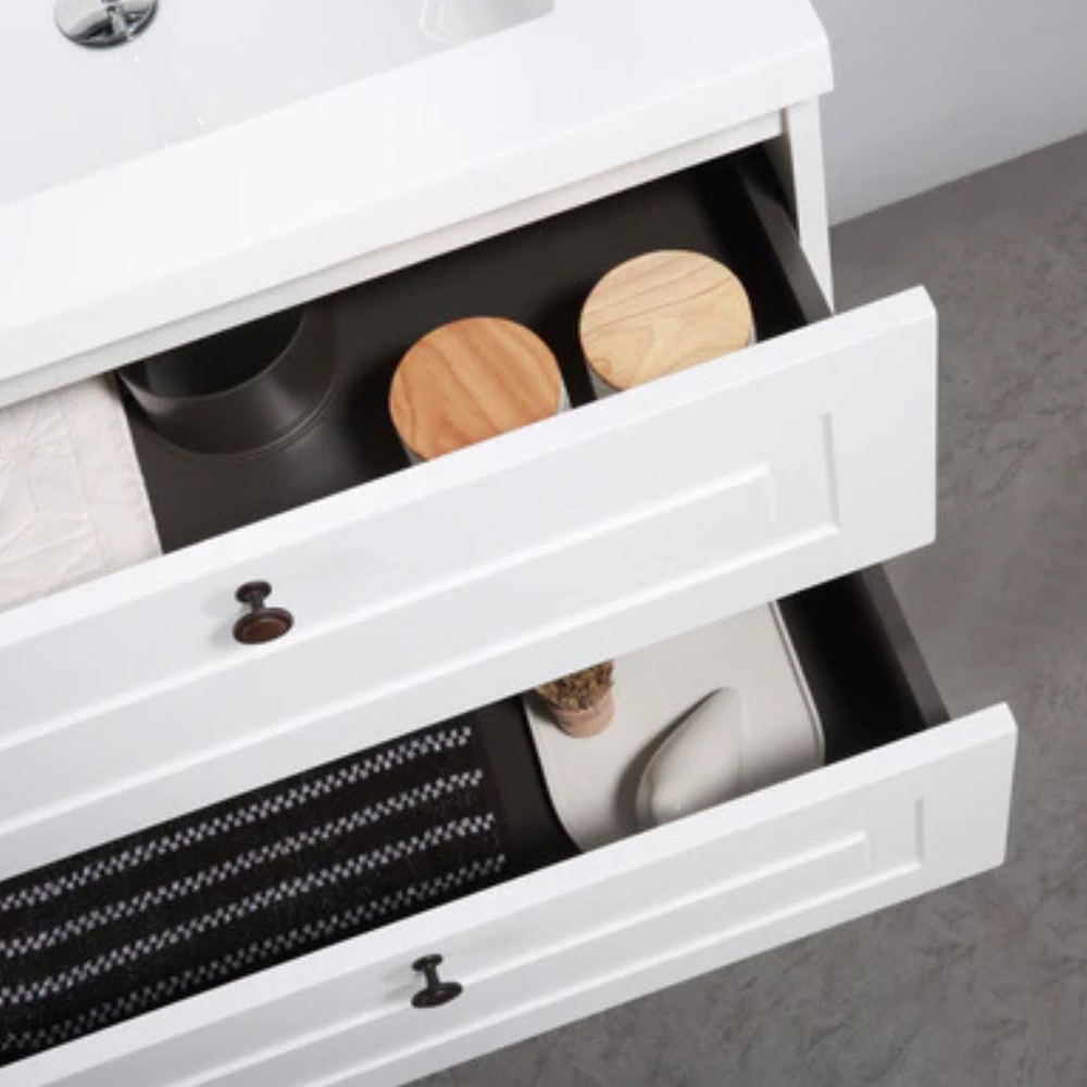 Jennifer Vanity Cabinet with LED Mirror - Premium Furniture & Mirrors from Tona - Just GH₵9280! Shop now at Kimo Group