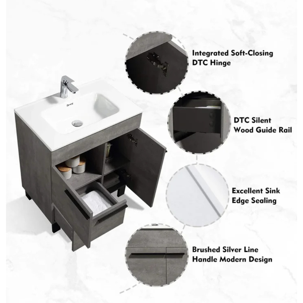 Gill Vanity cabinet - Premium Furniture & Mirrors from Tona - Just GH₵8395! Shop now at Kimo Group