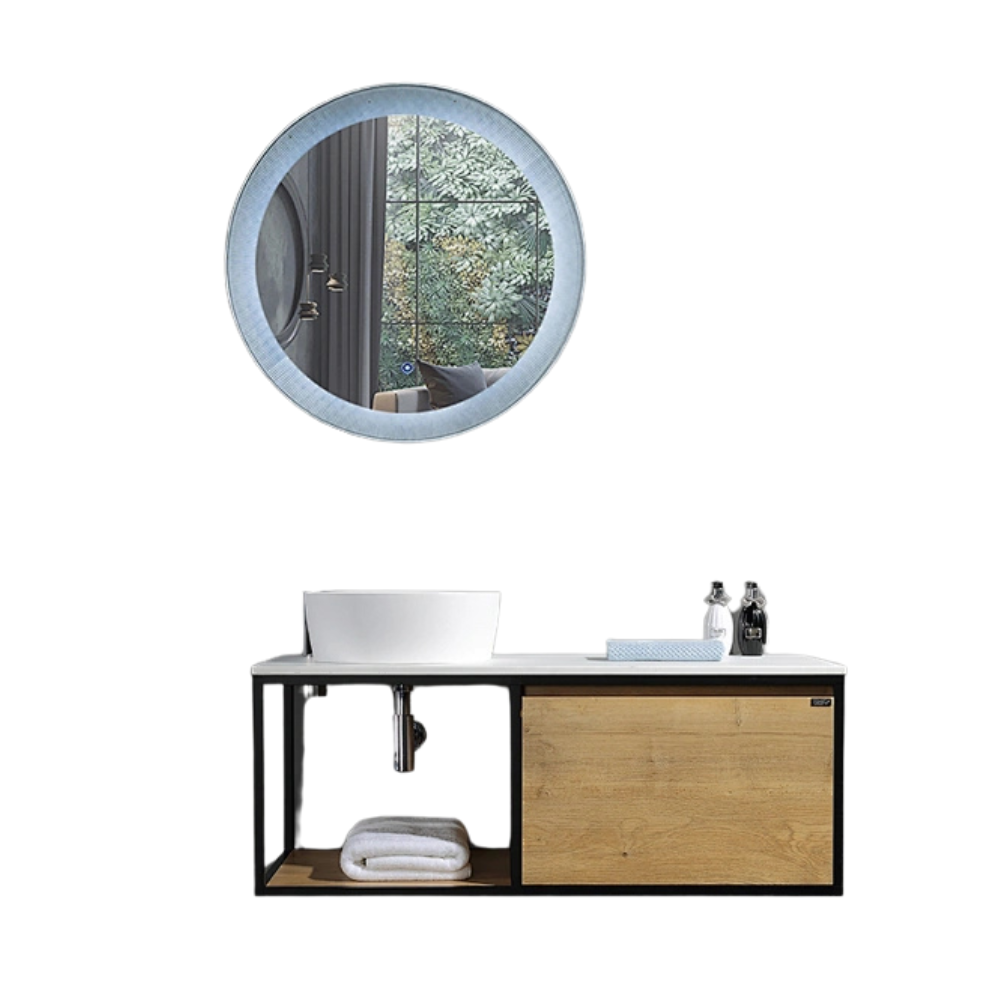 Pandora Vanity Cabinet - Premium Furniture & Mirrors from Tona - Just GH₵3183.75! Shop now at Kimo Group