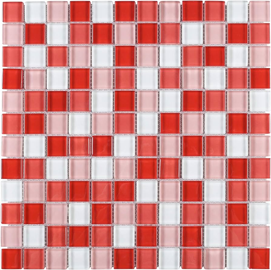 Vibrant Glass Mosaic Tile - Premium Tiles from Kimo Group - Just GH₵42! Shop now at Kimo Group