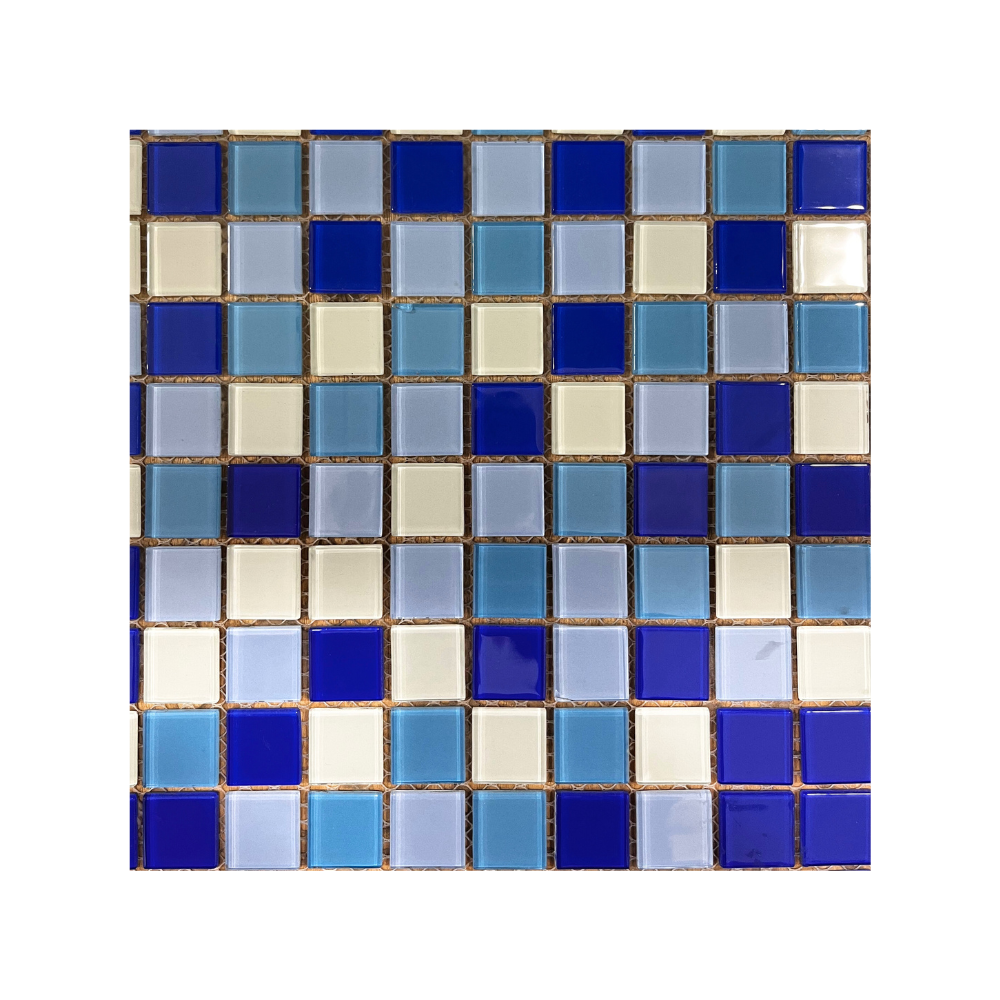 Vibrant Glass Mosaic Tile - Premium Tiles from Kimo Group - Just GH₵42! Shop now at Kimo Group