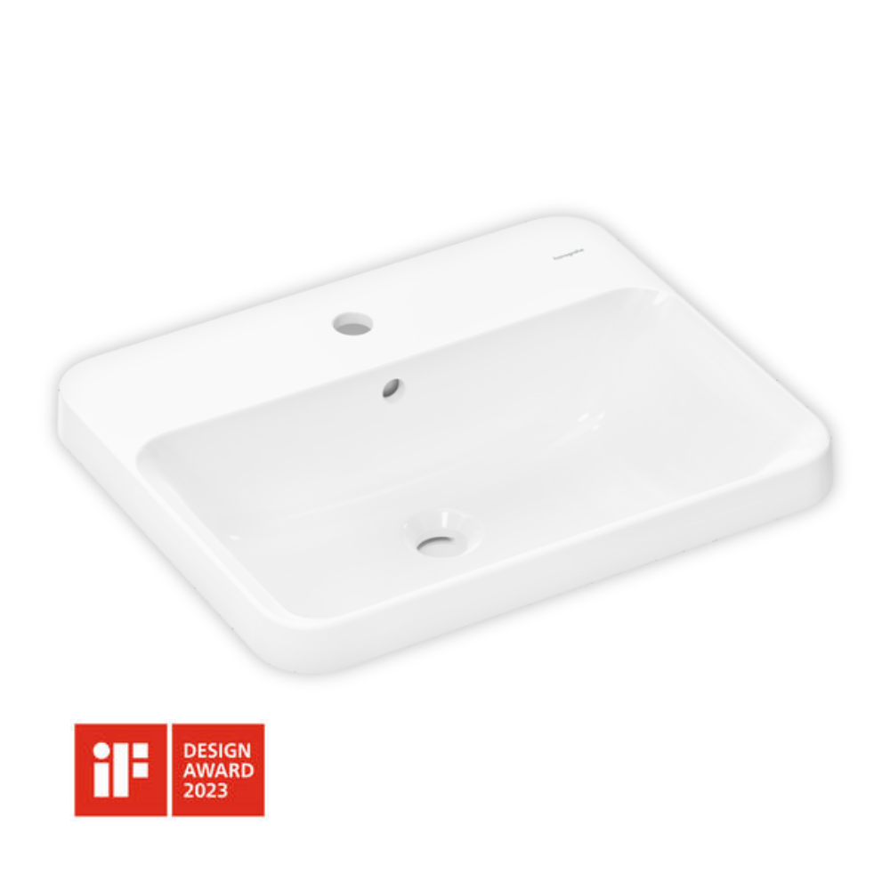 Xuniva Q Counter Drop-In Basin - Premium Basin from Hansgrohe - Just GH₵1385! Shop now at Kimo Group
