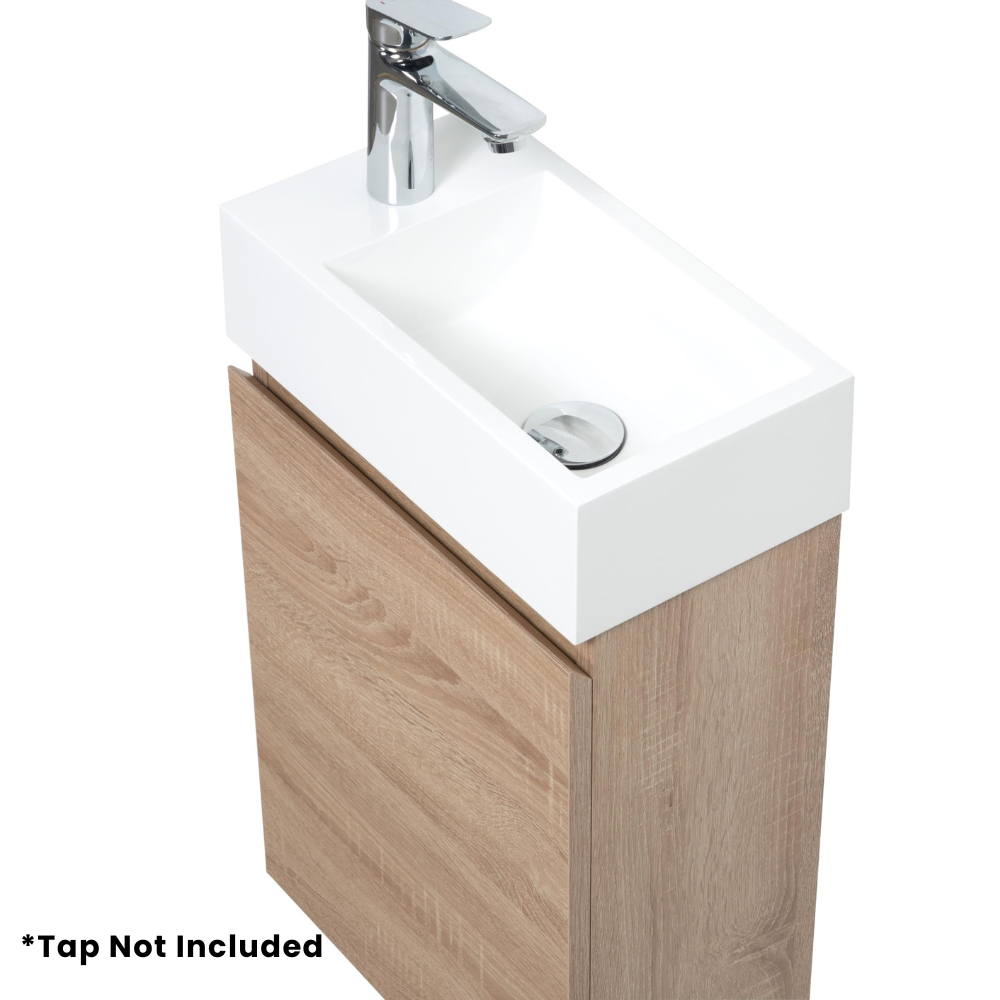 Angela Vanity 40cm Oak - Premium Furniture & Mirrors from Kimo Group - Just GH₵1950! Shop now at Kimo Group