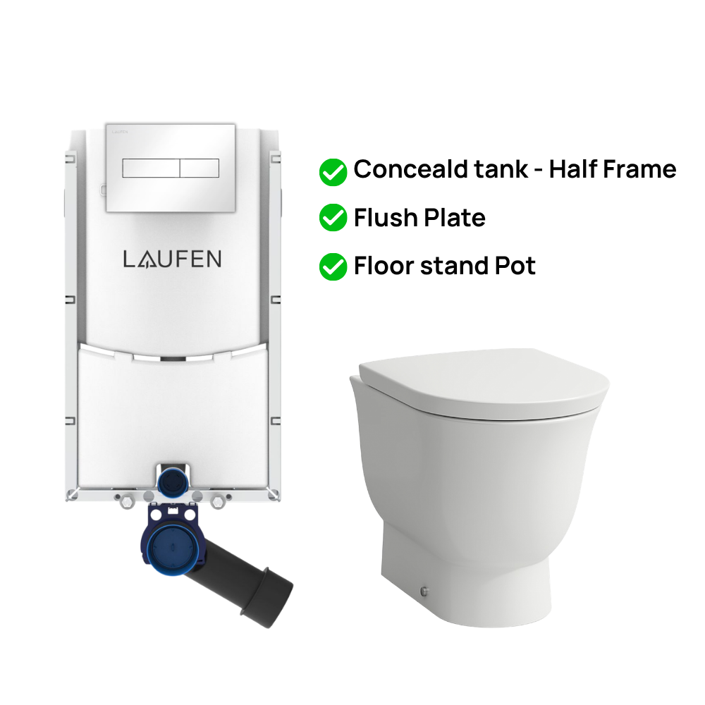New Classic WC Combo - Premium Toilets from Laufen - Just GH₵7900! Shop now at Kimo Group