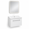 Elm Vanity Cabinet With LED Mirror - Premium vanity cabinet from Groove - Just GH₵4465! Shop now at Kimo Group