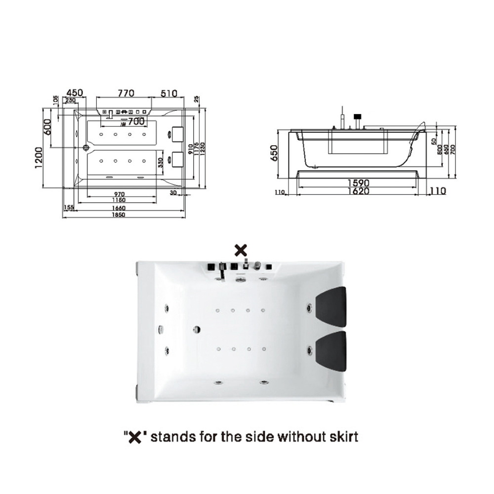 Whirlpool CZI31 - Premium Baths from CRW - Just GH₵38575! Shop now at Kimo Group