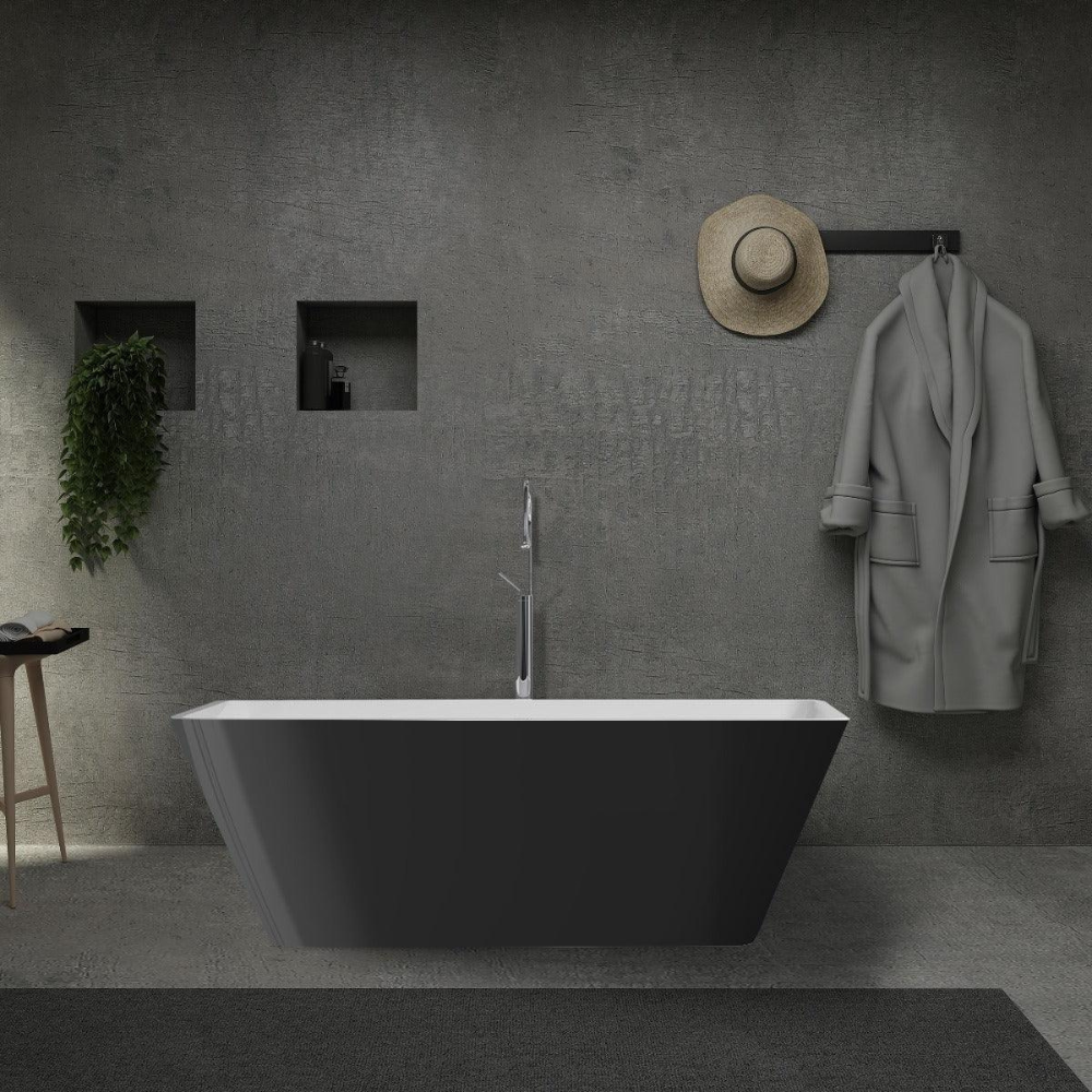 Harmony T Bathtub Black And White - Premium Baths from Tona - Just GH₵8400! Shop now at Kimo Group