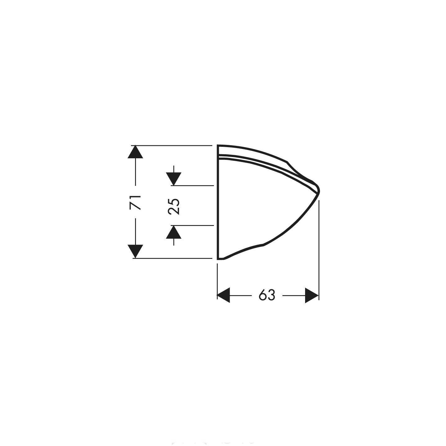 Shower Holder Porter C - Premium Showers from Hansgrohe - Just GH₵280! Shop now at Kimo Group