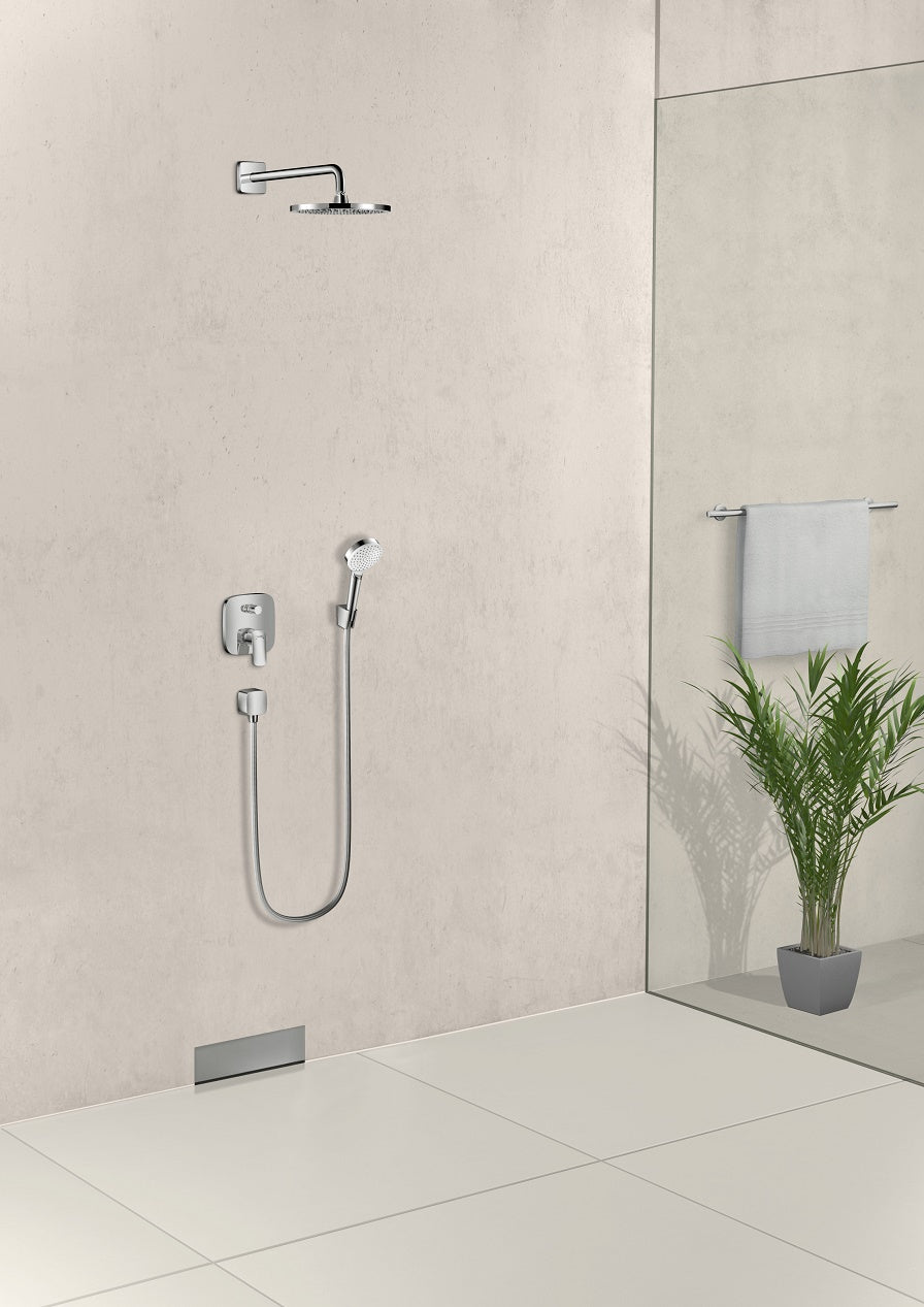 Crometta S 240 1jet Overhead Shower with arm - Premium Showers from Hansgrohe - Just GH₵5665! Shop now at Kimo Group