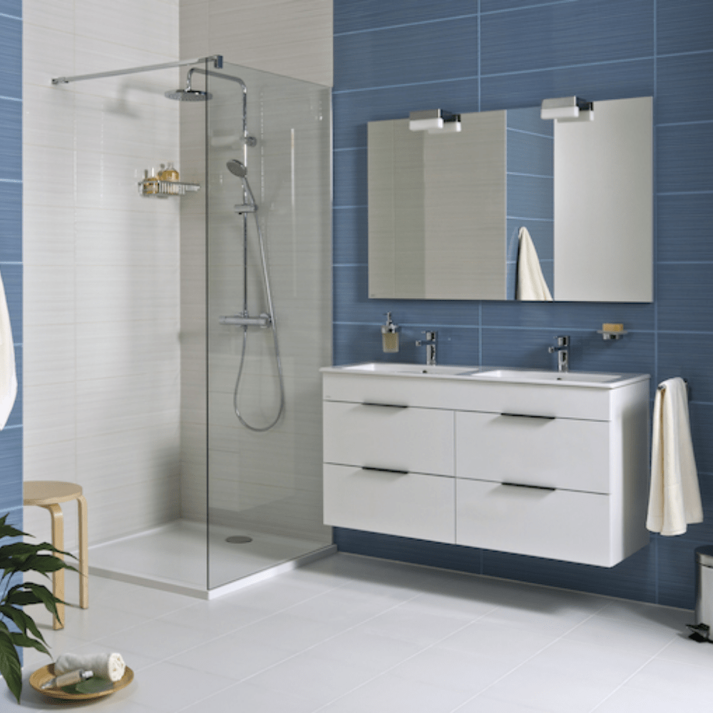 Cube Vanity 4 Drawers 120cm - Premium Furniture & Mirrors from Jika - Just GH₵7155! Shop now at Kimo Group