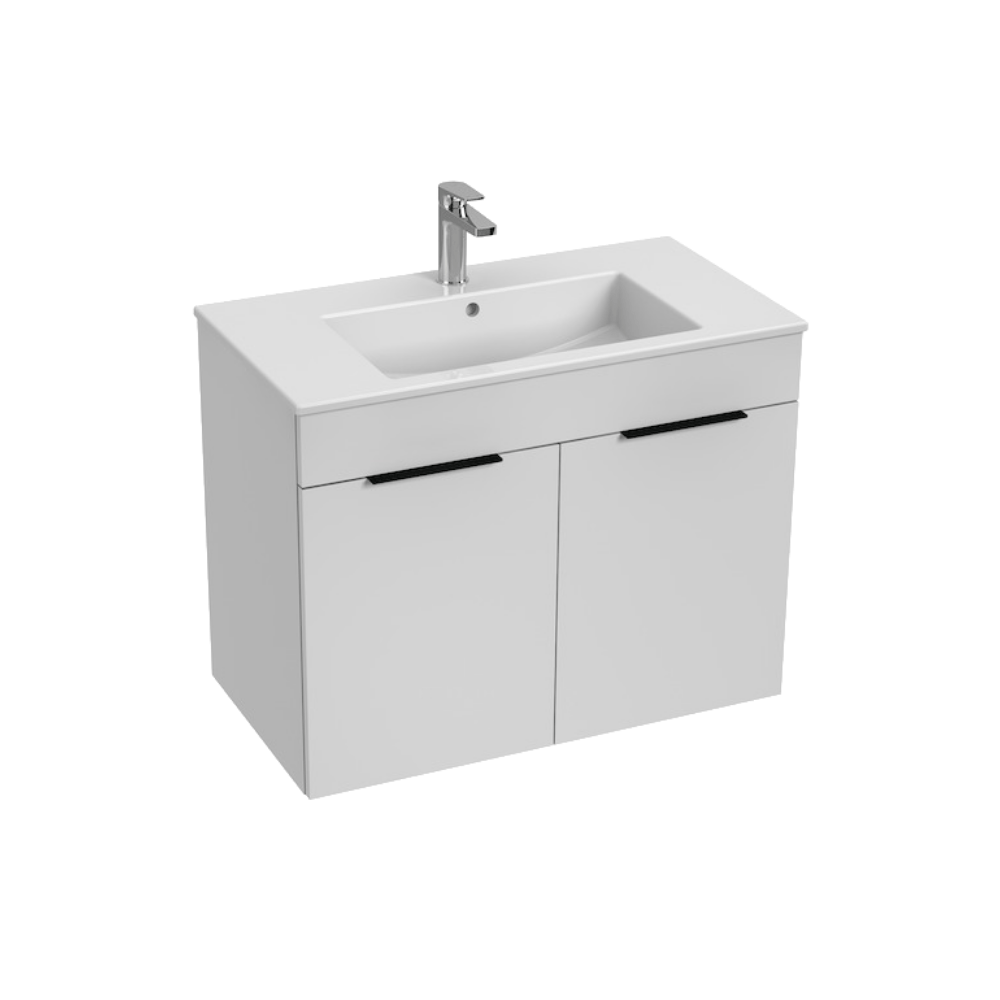 Cube Vanity 2 Doors 60cm - Premium Furniture & Mirrors from Jika - Just GH₵3000! Shop now at Kimo Group