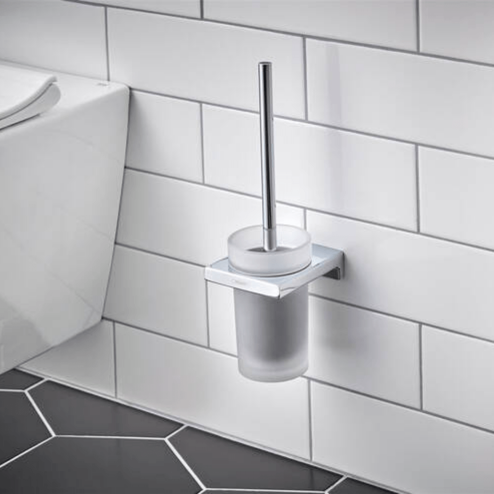 AddStoris Toilet Brush Set - Premium Accessories from Hansgrohe - Just GH₵1455! Shop now at Kimo Group