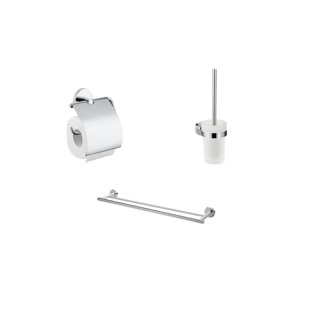 Logis Uni 3pcs Accessories Set - Premium Accessories from Hansgrohe - Just GH₵1200! Shop now at Kimo Group