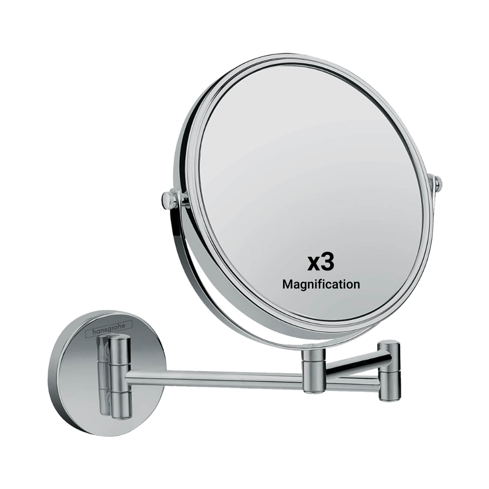 Logis Uni Shaving Mirror - Premium Accessories from Hansgrohe - Just GH₵525! Shop now at Kimo Group