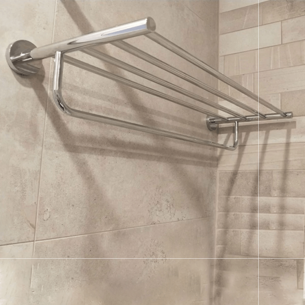 Logis Uni Towel Rack with Holder - Premium Accessories from Hansgrohe - Just GH₵1480! Shop now at Kimo Group