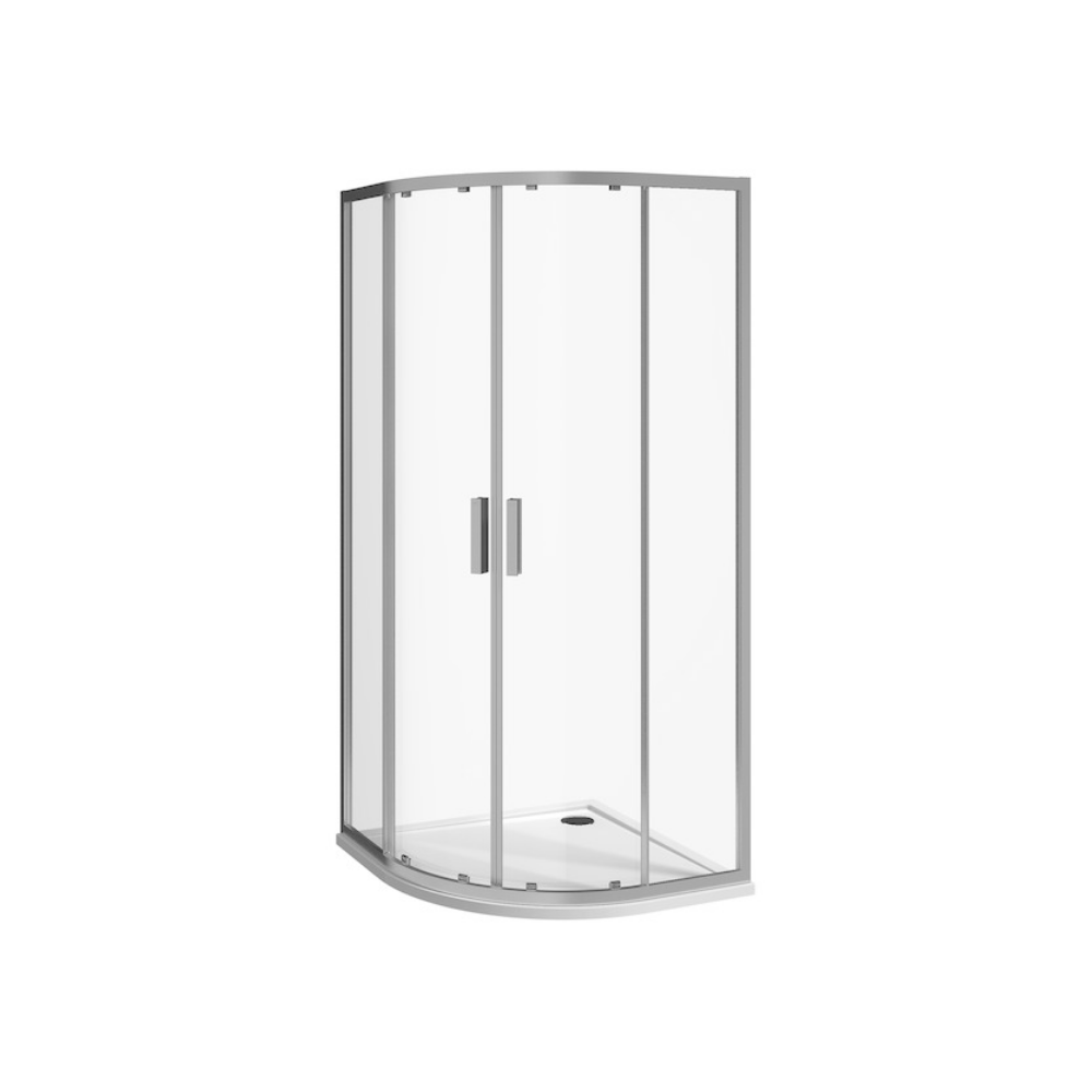 Cubito Pure 90x90cm Square Shower Enclosure without Tray - Premium Showers from Jika - Just GH₵7650! Shop now at Kimo Group