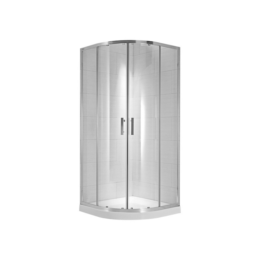 Cubito Pure 90x90cm Corner Shower Enclosure - Premium Showers from Jika - Just GH₵9620! Shop now at Kimo Group
