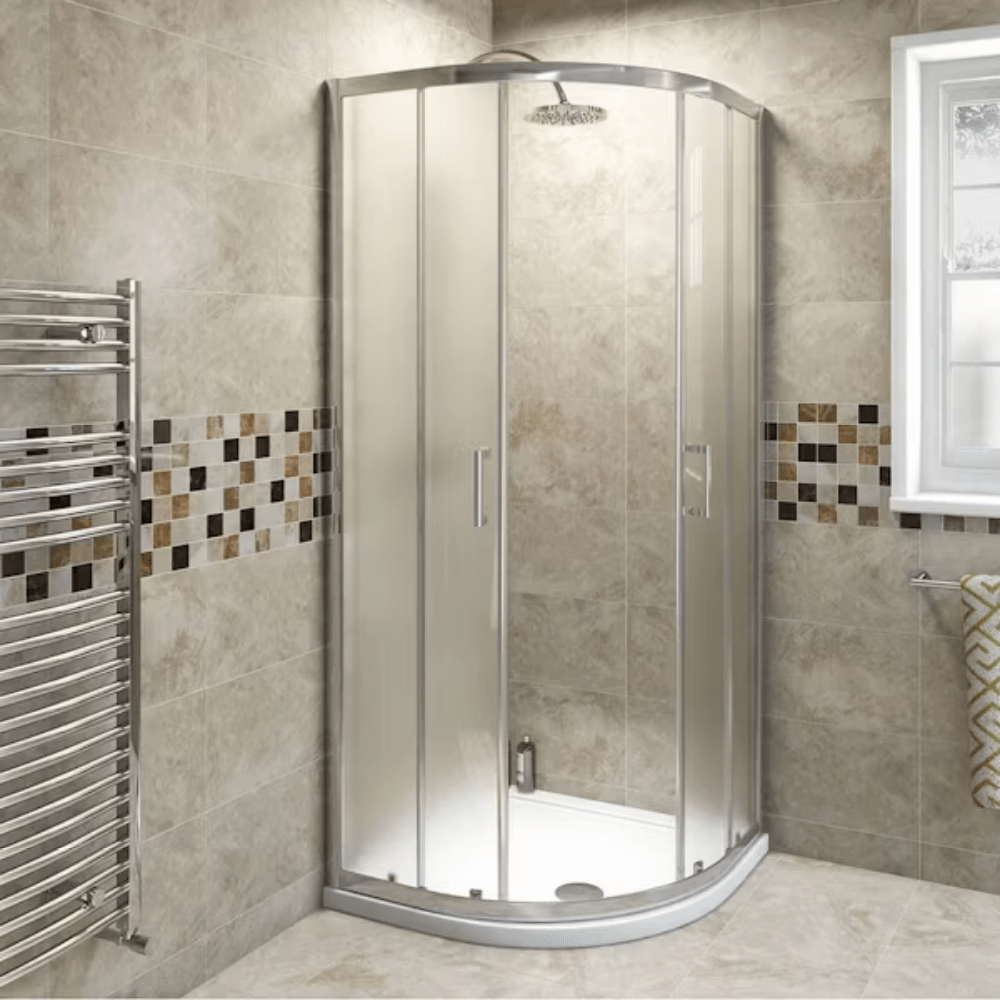 Cubito Pure 90x90cm Corner Shower Enclosure - Premium Showers from Jika - Just GH₵9620! Shop now at Kimo Group