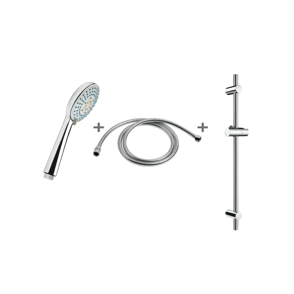 Jika Rio 3-Spray Shower Set - Premium Showers from Jika - Just GH₵975! Shop now at Kimo Group