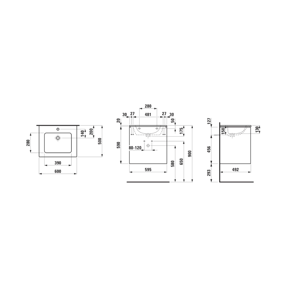 Laufen Pro S Vanity Cabinet - Premium Furniture & Mirrors from Laufen - Just GH₵9620! Shop now at Kimo Group