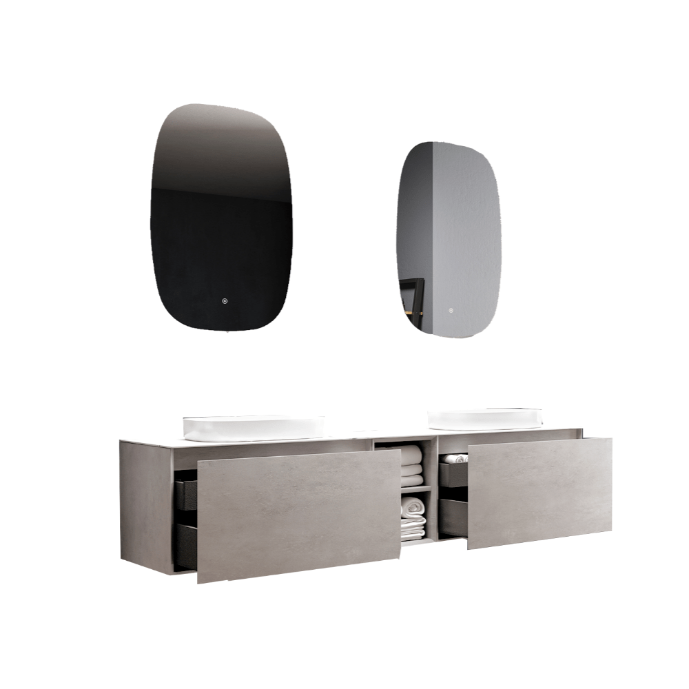 Inalco Vanity Cabinet - Premium Furniture & Mirrors from Tona - Just GH₵26500! Shop now at Kimo Group