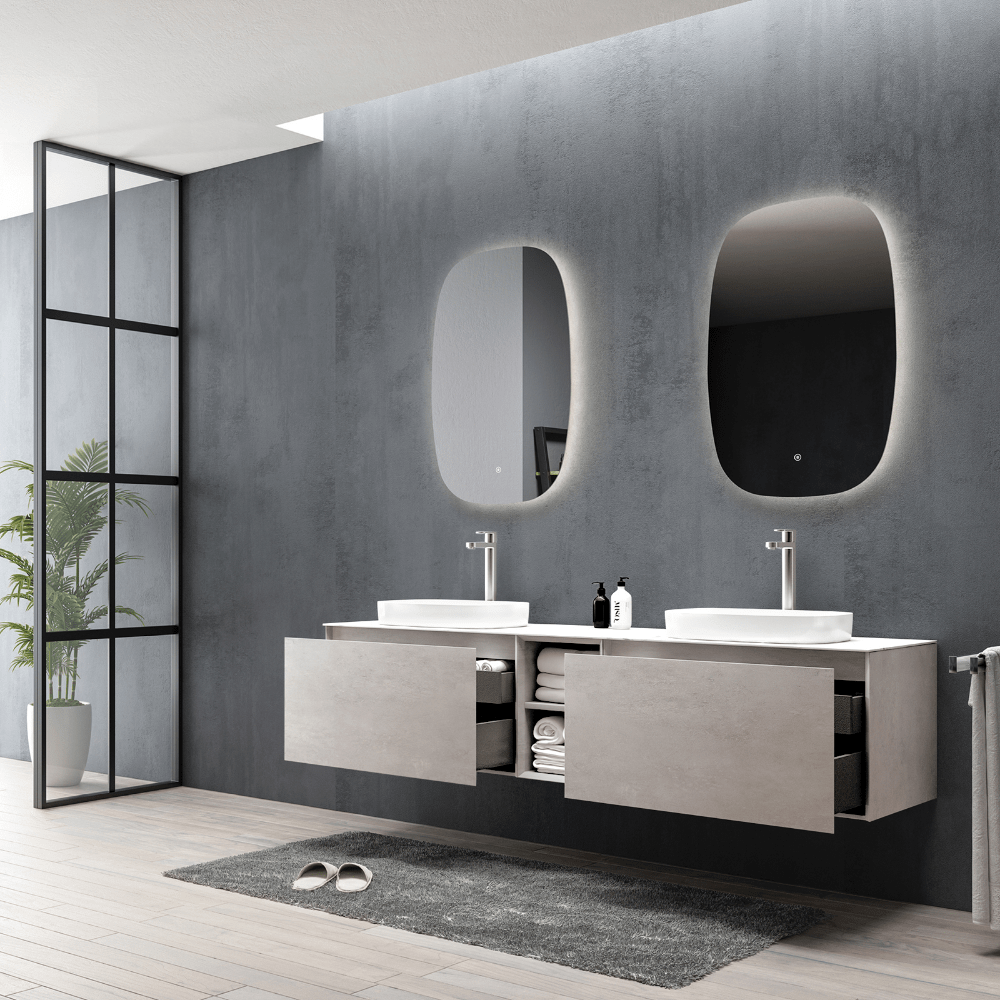 Inalco Vanity Cabinet - Premium Furniture & Mirrors from Tona - Just GH₵26500! Shop now at Kimo Group
