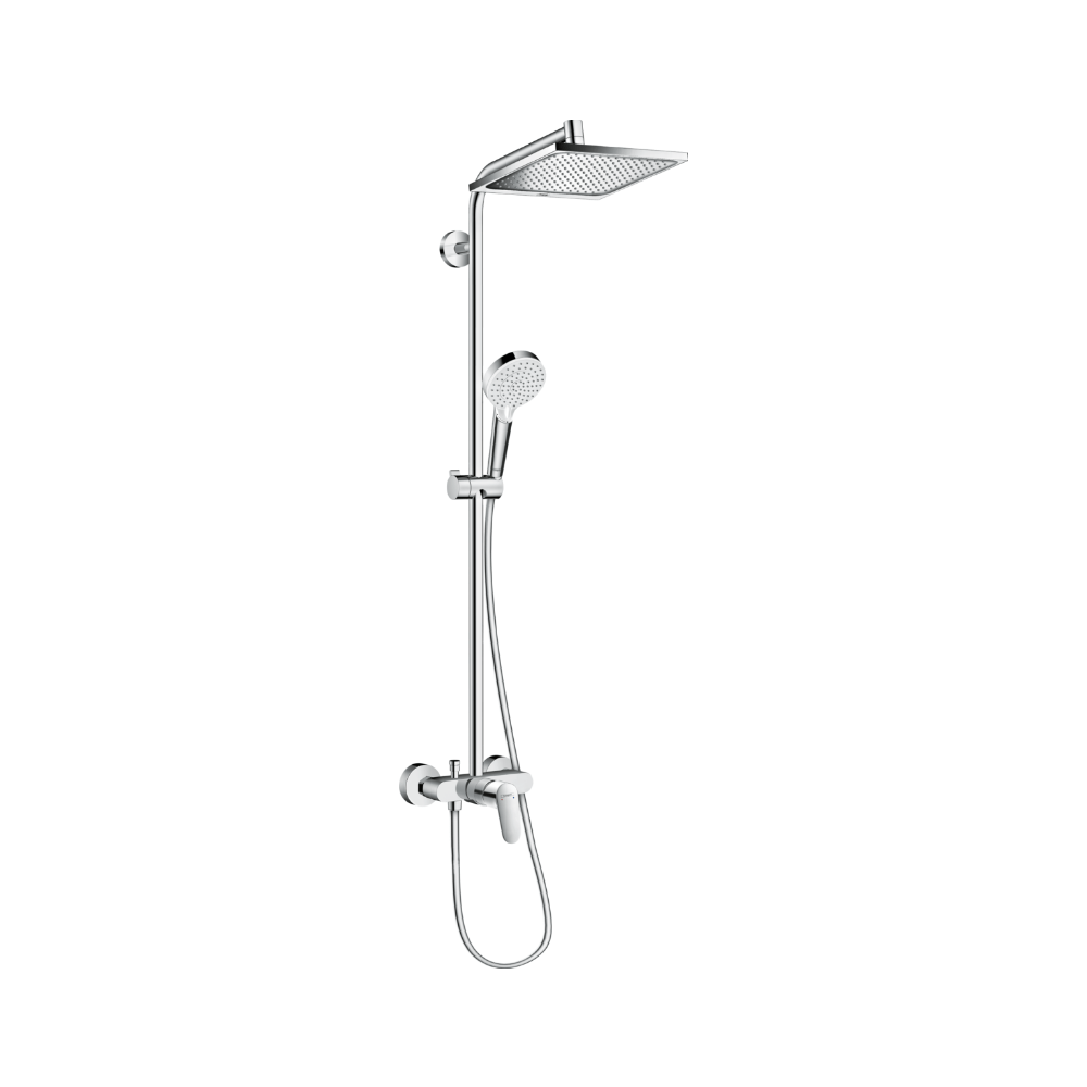 Crometta E 240 1jet Showerpipe - Premium Showers from Hansgrohe - Just GH₵6075! Shop now at Kimo Group