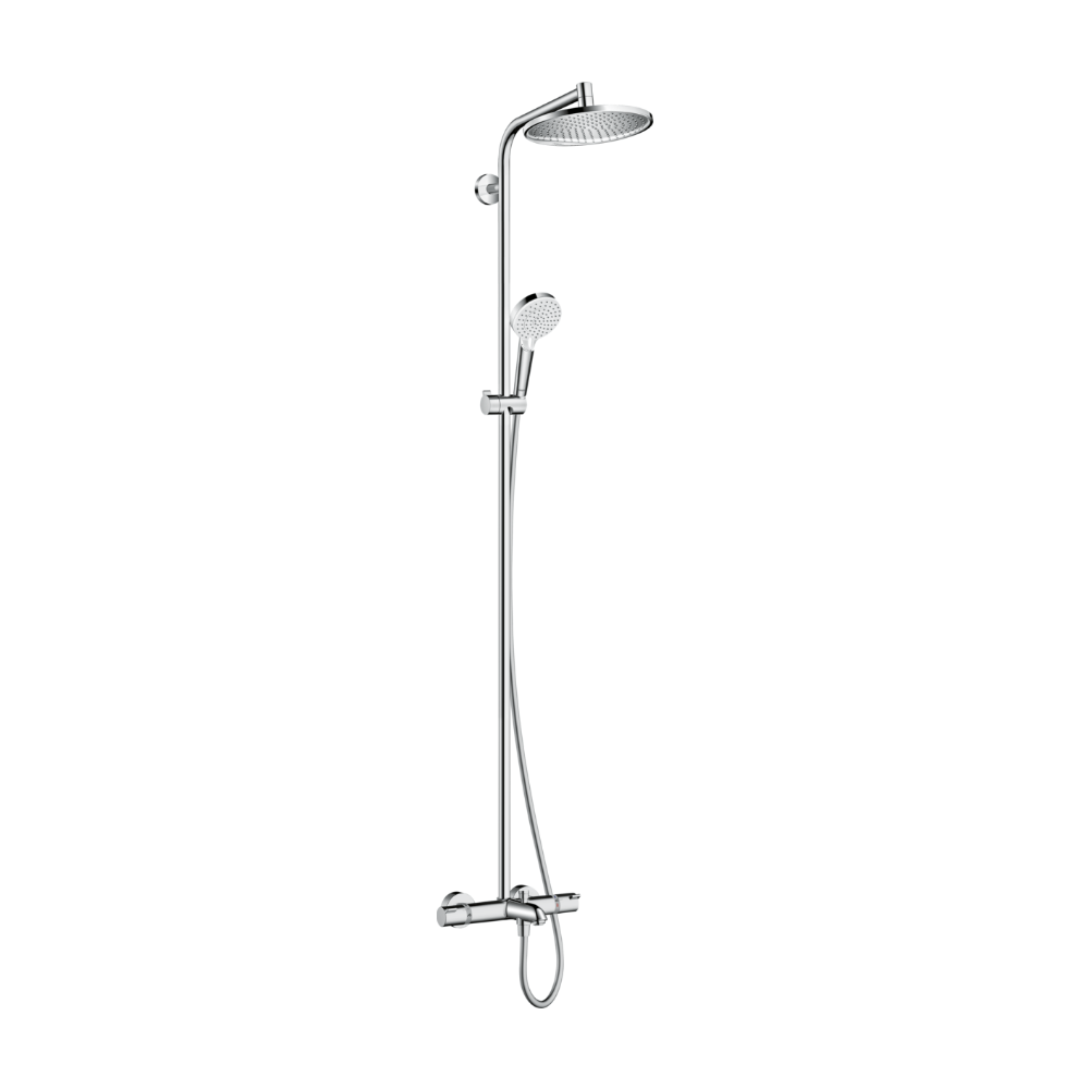 Crometta S 240 1jet Showerpipe - Premium Showers from Hansgrohe - Just GH₵6075! Shop now at Kimo Group