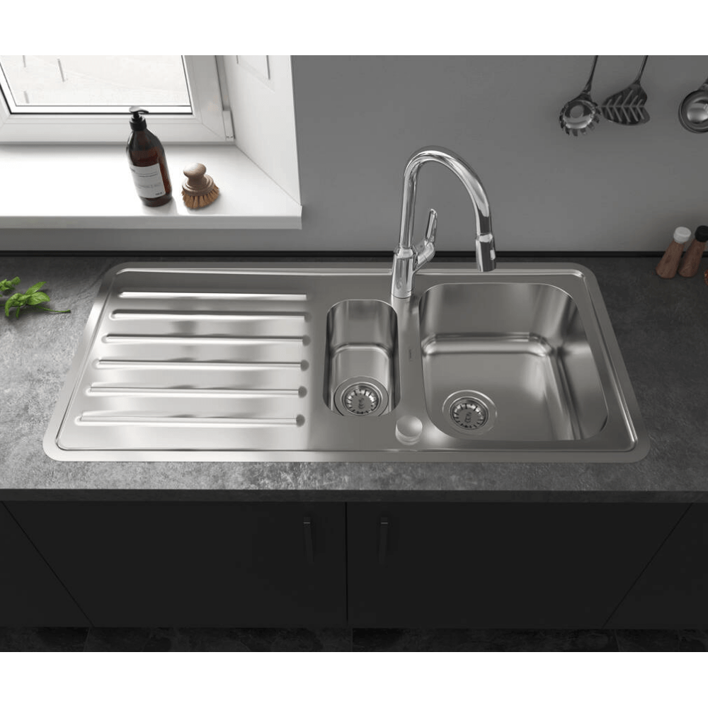 Built-in sink 450 with drainboard - Premium Kitchen from Hansgrohe - Just GH₵8450! Shop now at Kimo Group