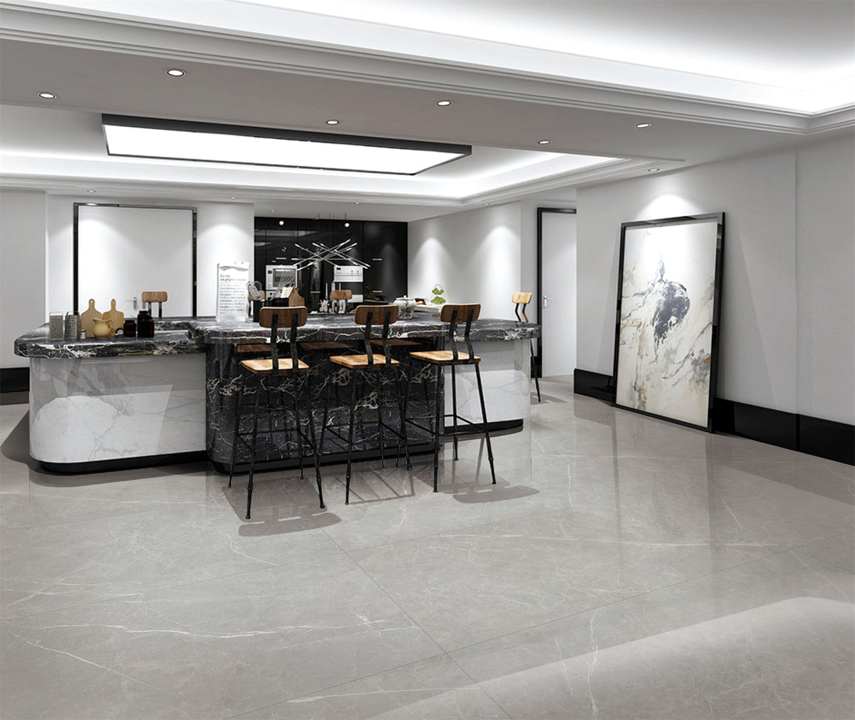 Armani Silver 60x120 Polished Kimo Group Buy Tiles in Ghana