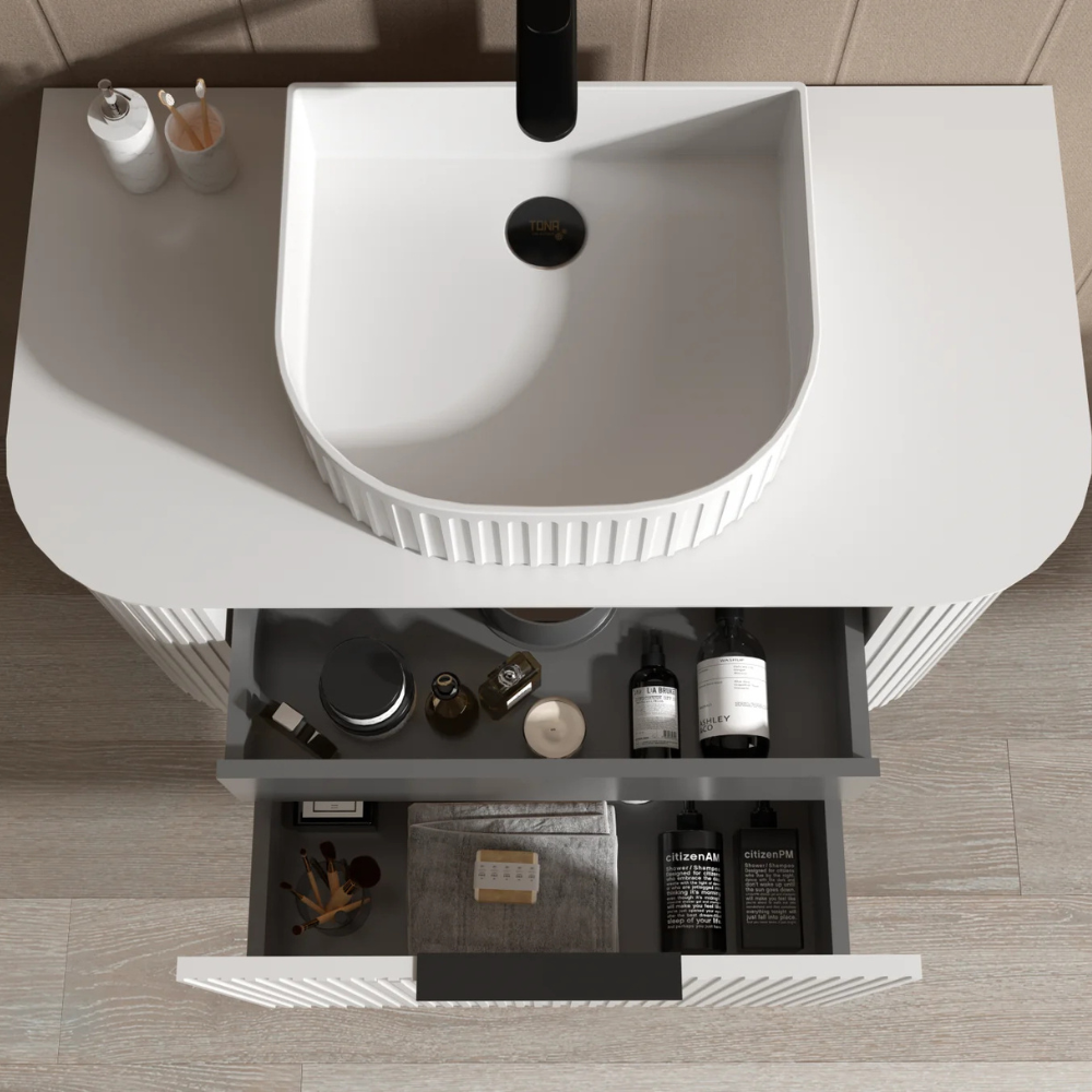 Manto Vanity Cabinet with LED Mirror - Premium Furniture & Mirrors from Tona - Just GHS11995! Shop now at Kimo in Ghana