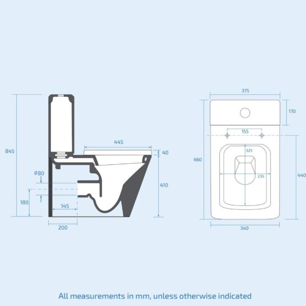 Lusso WC - Premium Toilets from Groove - Just GHS2925! Shop now at Kimo in Ghana