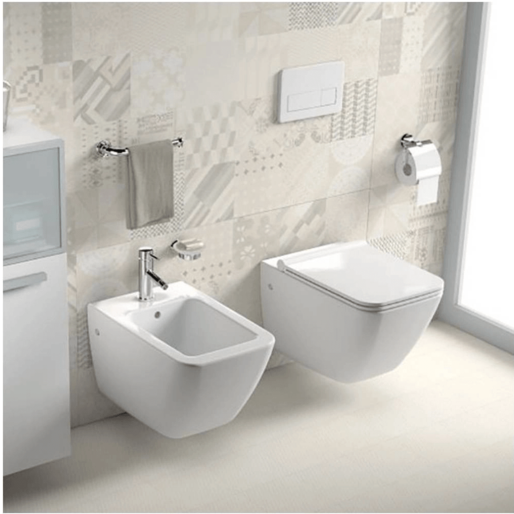 Cubito Wall Hung Bidet - Premium Bidet from Jika - Just GHS1950! Shop now at Kimo in Ghana