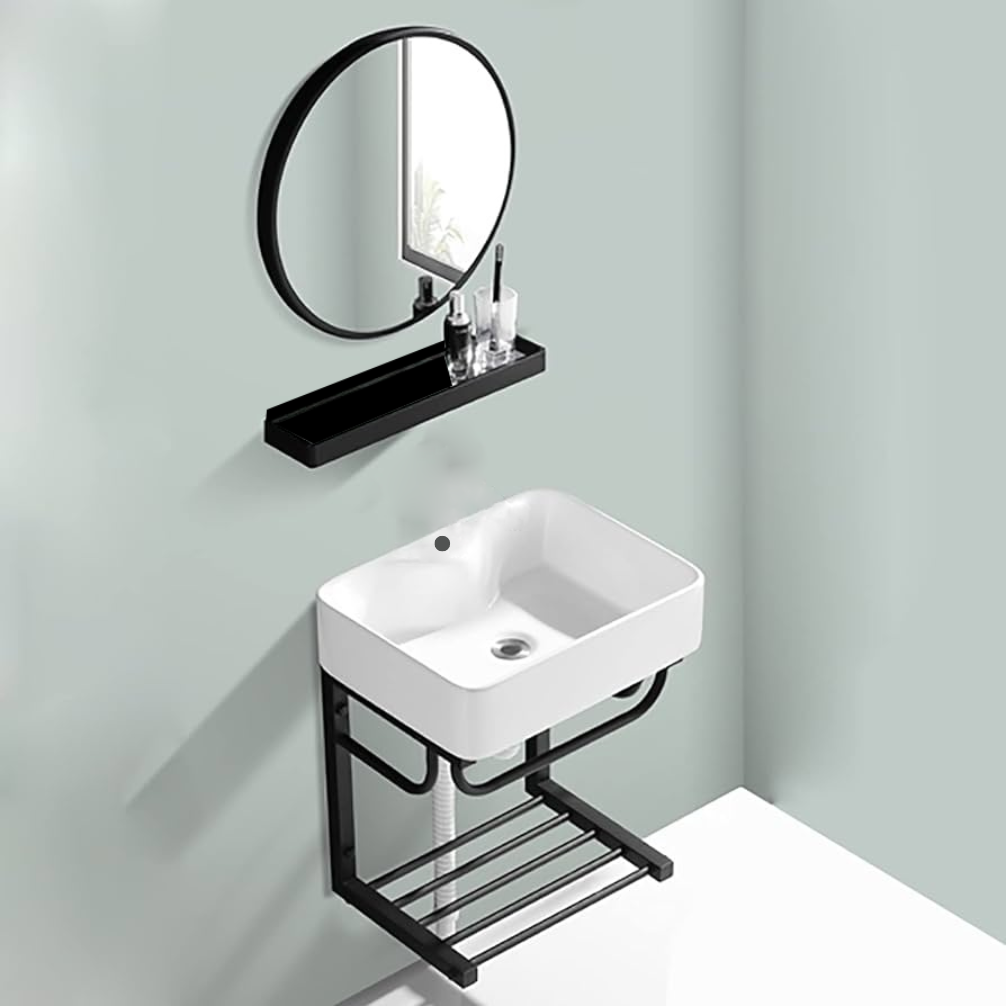 Minimalist Wall-Mounted Vanity Cabinet - Premium Furniture & Mirrors from Everest - Just GHS1975! Shop now at Kimo in Ghana