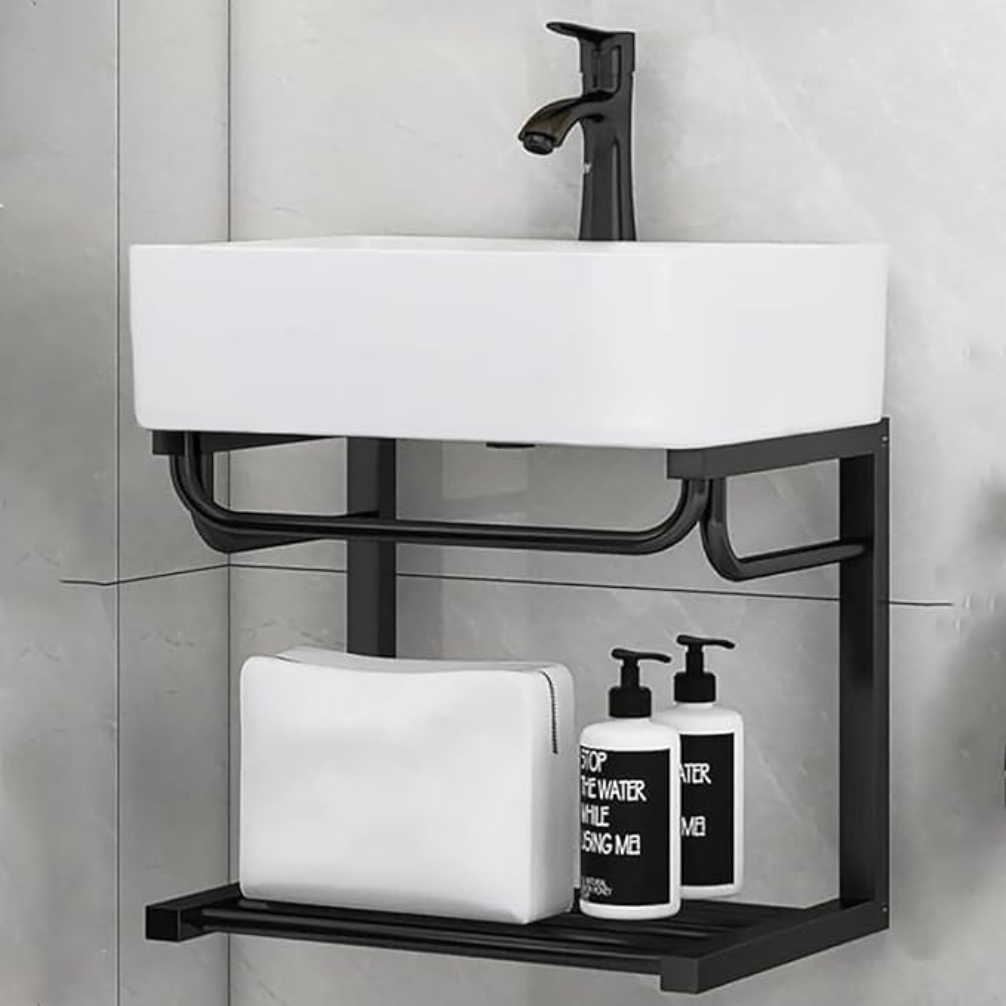Minimalist Wall-Mounted Vanity Cabinet - Premium Furniture & Mirrors from Everest - Just GHS1975! Shop now at Kimo in Ghana