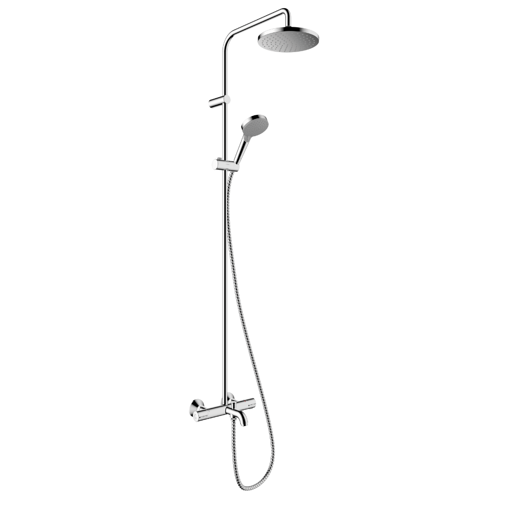 Vernis Blend Showerpipe +Bth Thermostat - Premium Showers from Hansgrohe - Just GHS9995! Shop now at Kimo in Ghana