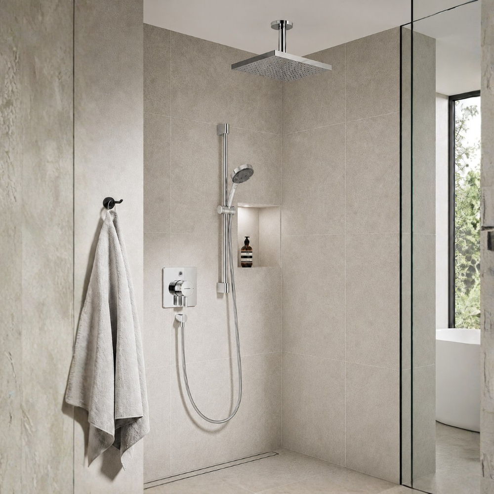 Raindance X Pulsify Concealed Shower Combo - Premium Showers from Hansgrohe - Just GH₵9350! Shop now at Kimo Group