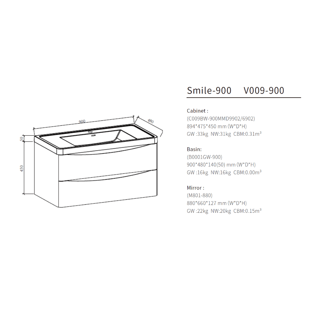 Smile Vanity - Premium  from Kimo Group - Just GHS3750! Shop now at Kimo in Ghana