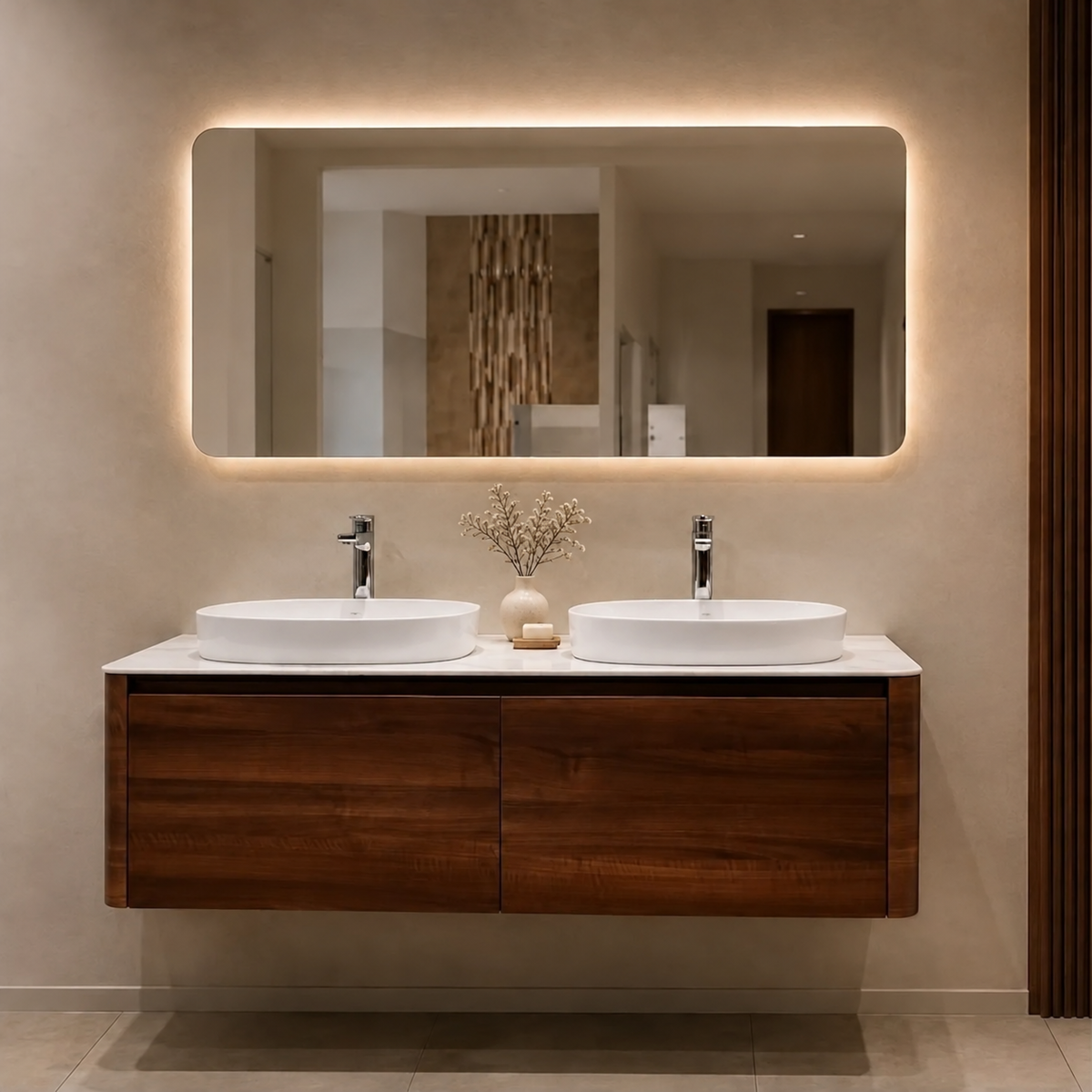 VIGNY Vanity - 140cm - Premium Furniture & Mirrors from Tona - Just GH₵16995! Shop now at Kimo Group