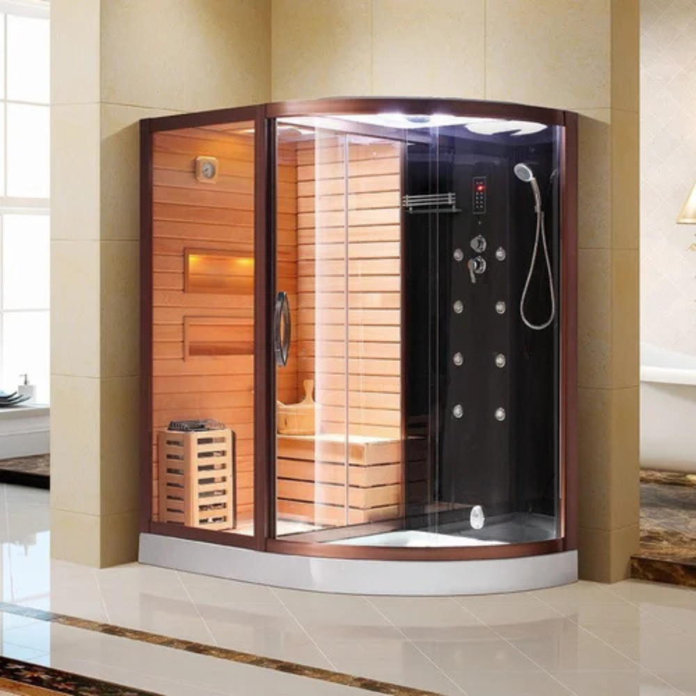 Sauna Steam Room - Premium Steam & Hydro Showers from Kimo Group - Just GH₵49995! Shop now at Kimo Group