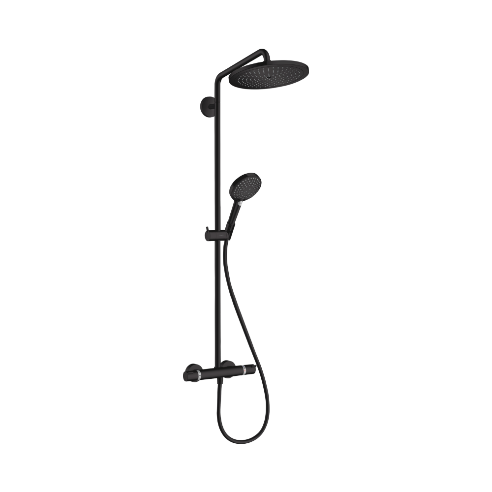 Croma Select S 280 1jet Thermostat Showerpipe - Premium Showers from Hansgrohe - Just GHS13950! Shop now at Kimo in Ghana